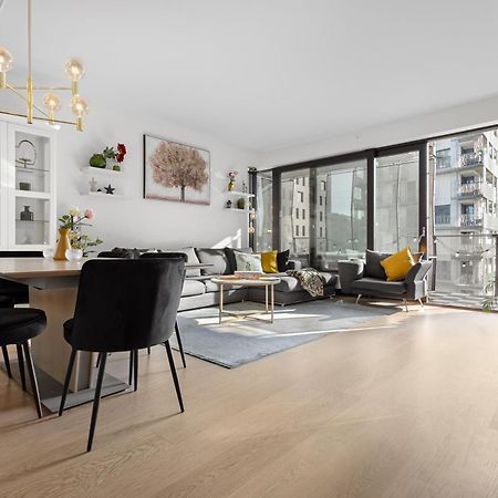 Spacious Modern 2Br Apartment At Central Oslo Barcode Exterior foto