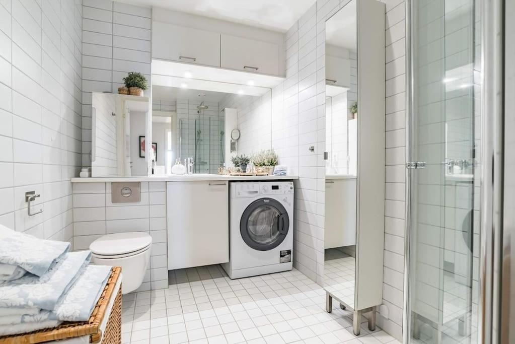Spacious Modern 2Br Apartment At Central Oslo Barcode Exterior foto