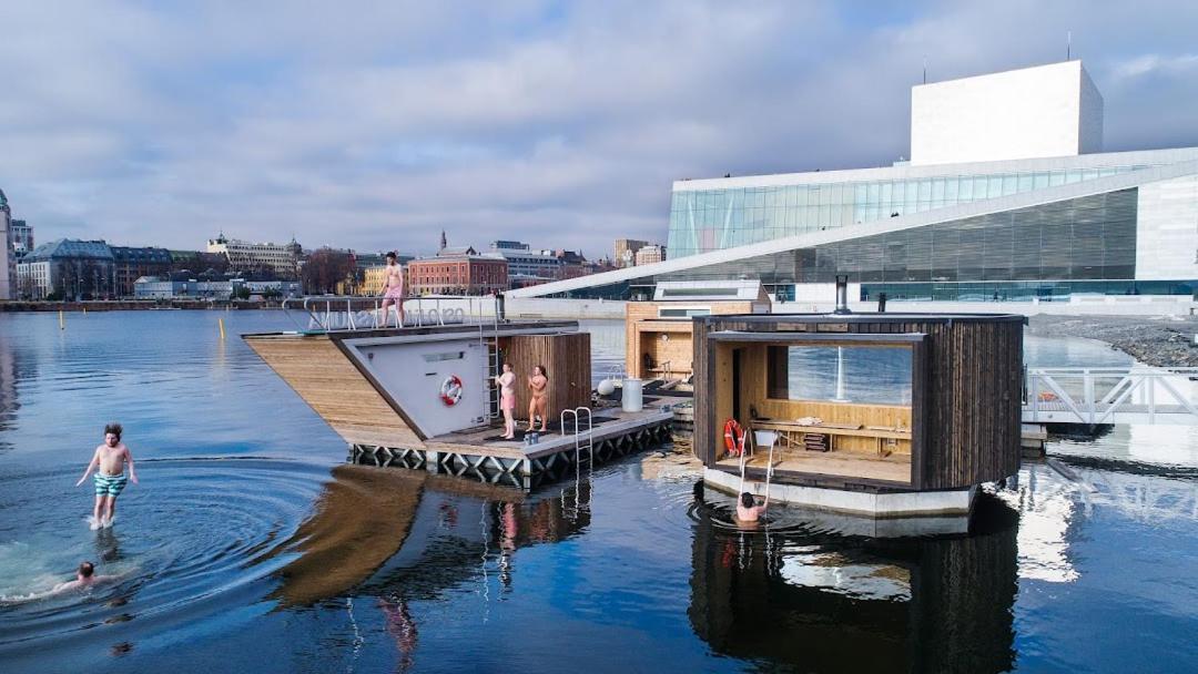 Spacious Modern 2Br Apartment At Central Oslo Barcode Exterior foto