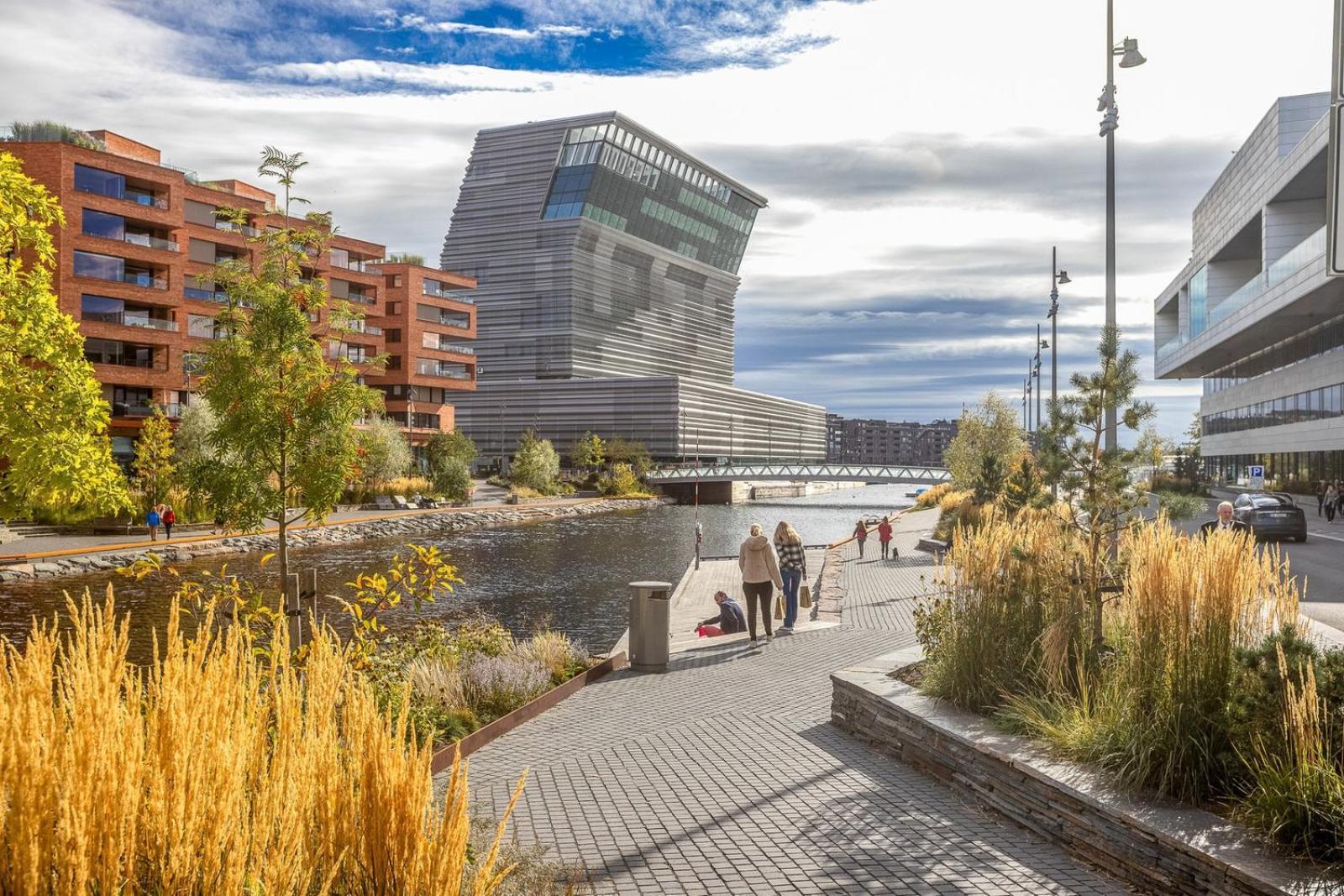 Spacious Modern 2Br Apartment At Central Oslo Barcode Exterior foto
