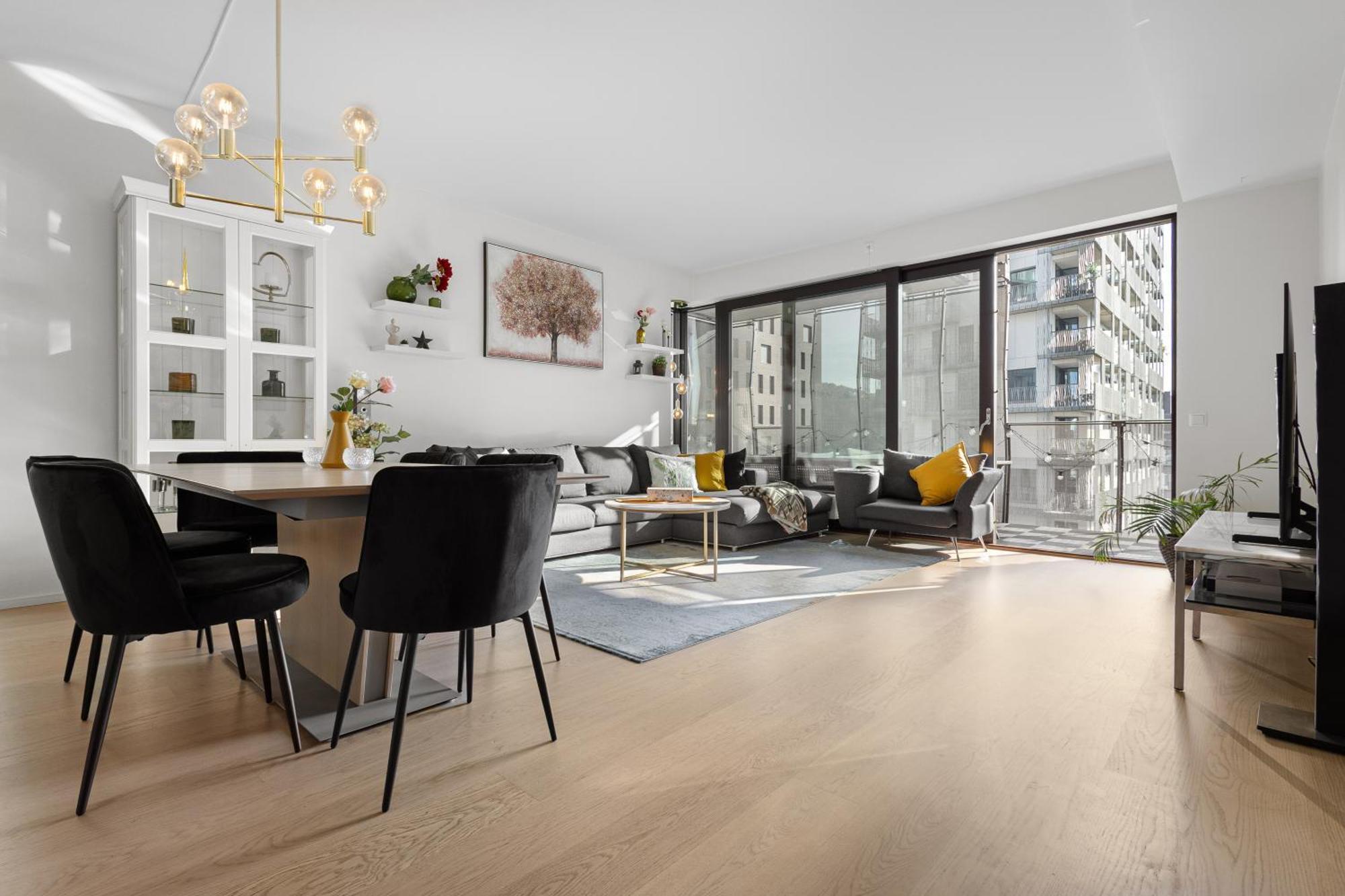 Spacious Modern 2Br Apartment At Central Oslo Barcode Exterior foto