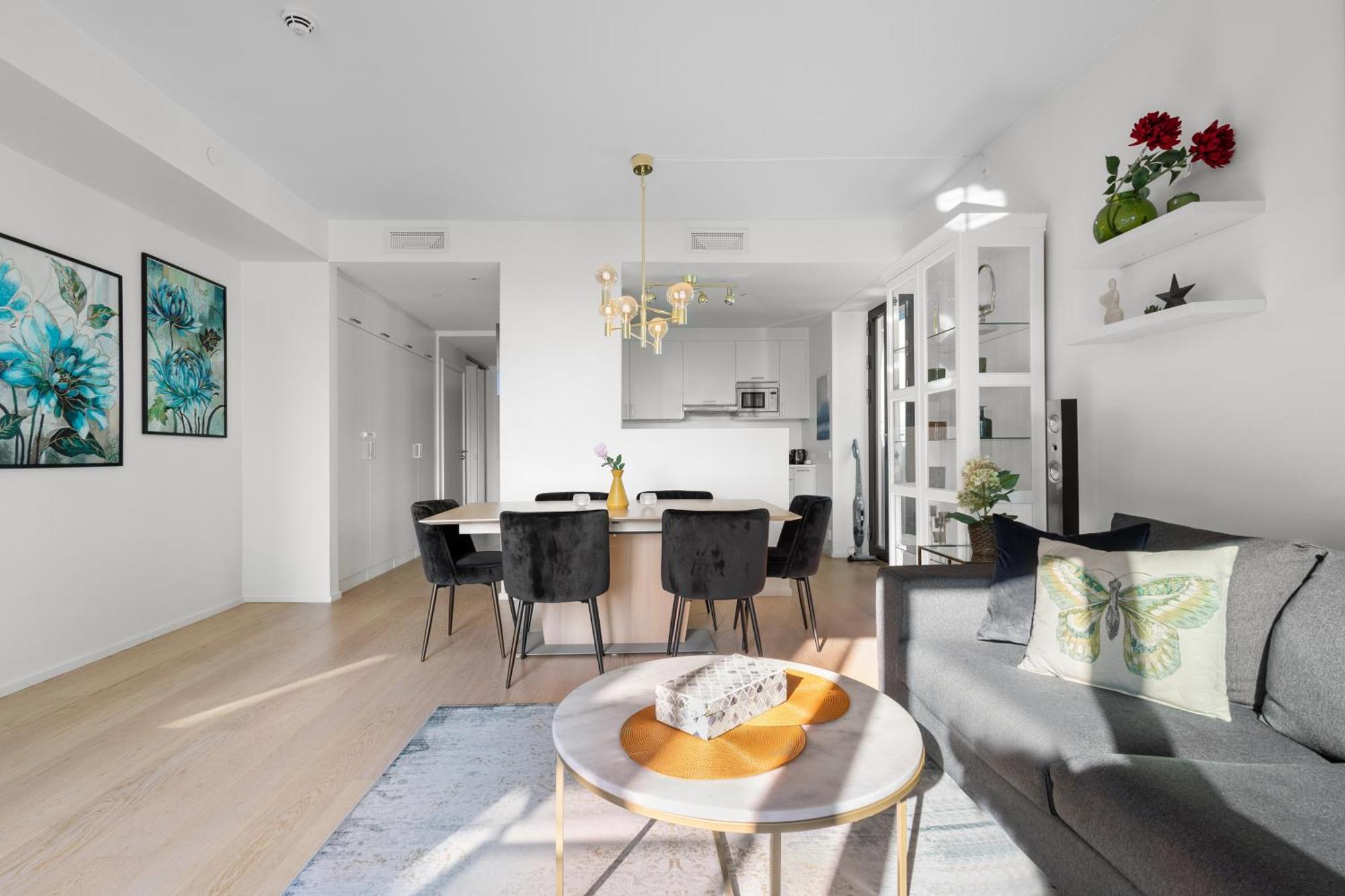 Spacious Modern 2Br Apartment At Central Oslo Barcode Exterior foto