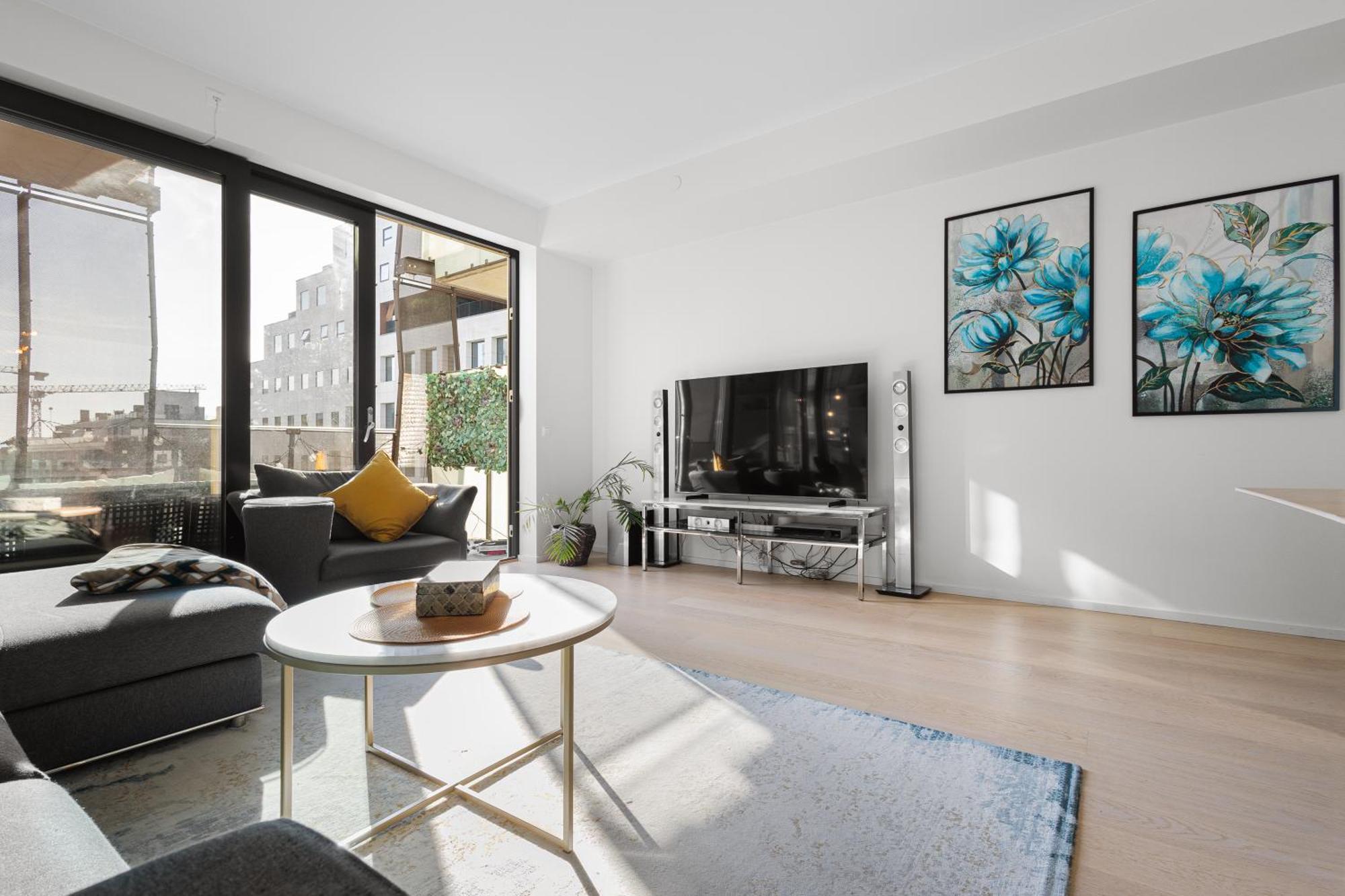 Spacious Modern 2Br Apartment At Central Oslo Barcode Exterior foto