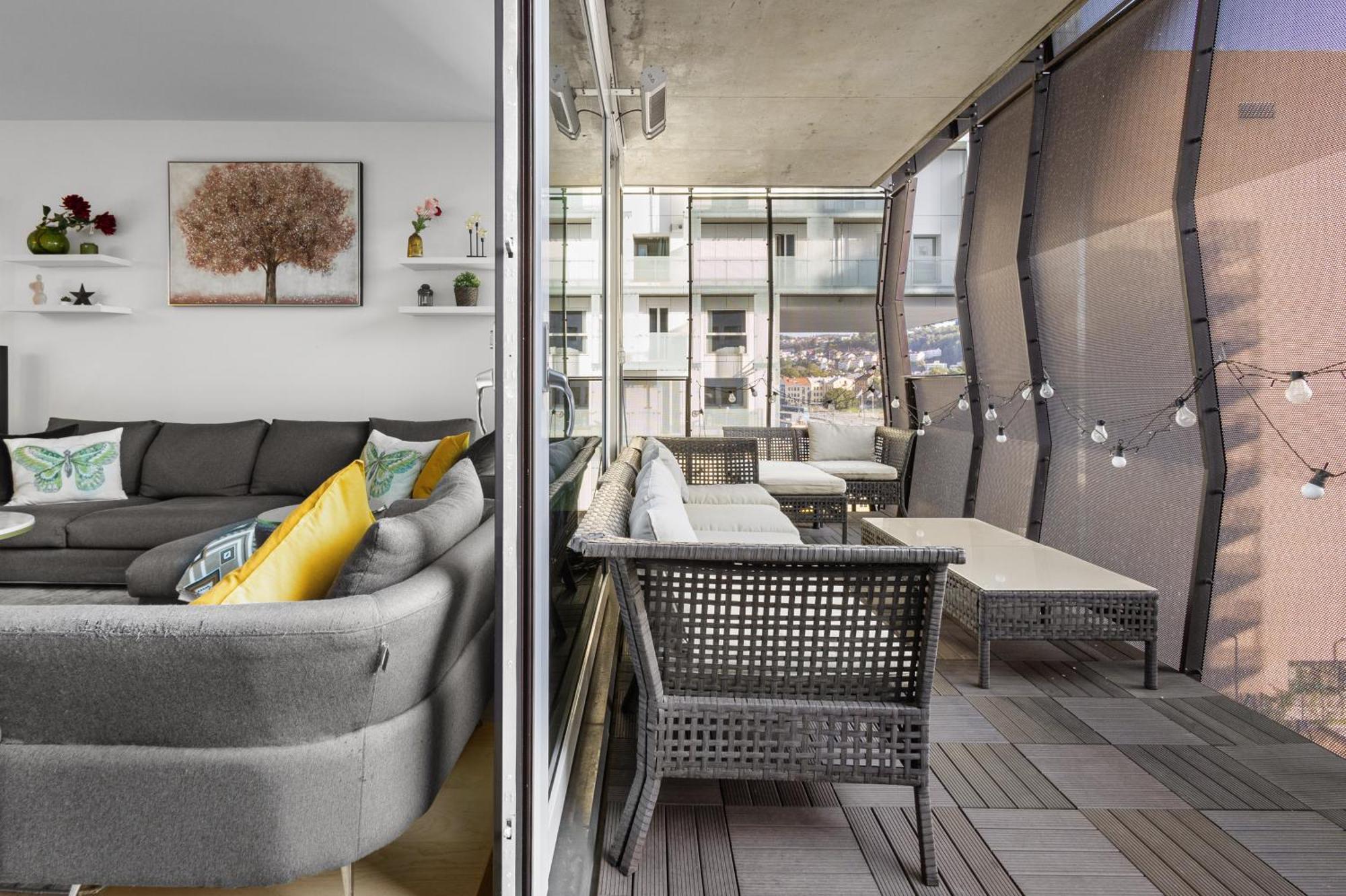 Spacious Modern 2Br Apartment At Central Oslo Barcode Exterior foto