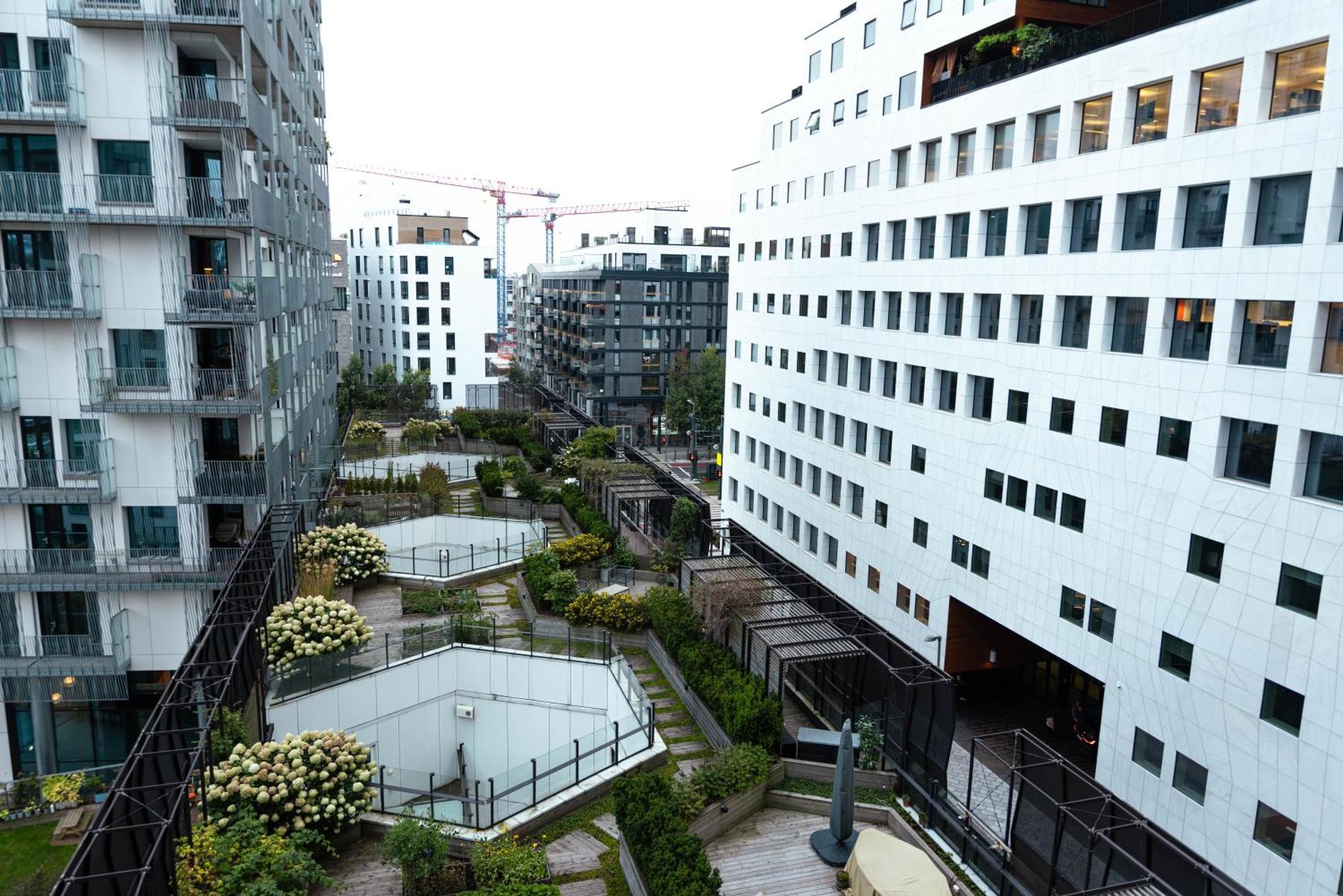 Spacious Modern 2Br Apartment At Central Oslo Barcode Exterior foto
